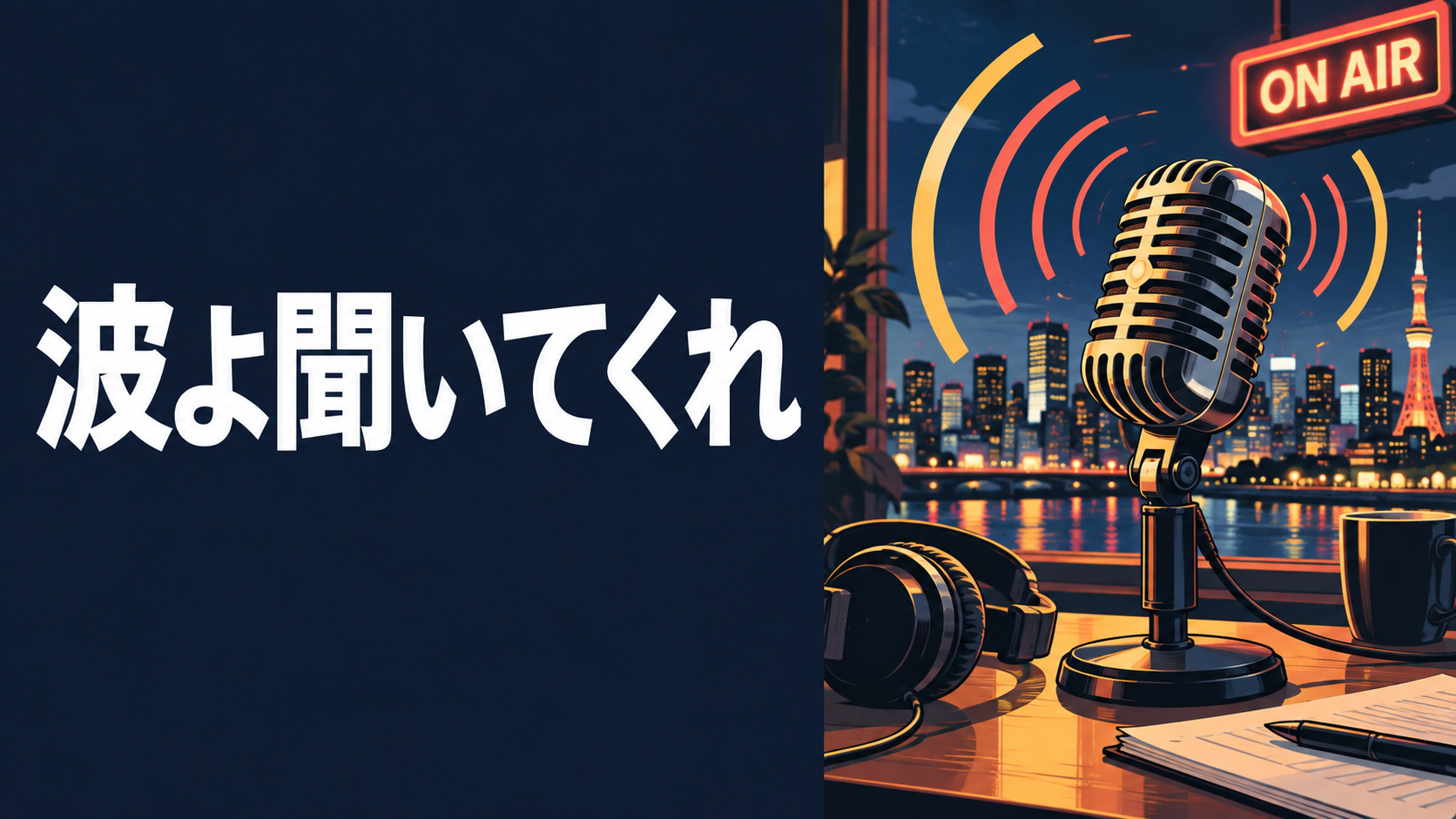 波よ聞いてくれ